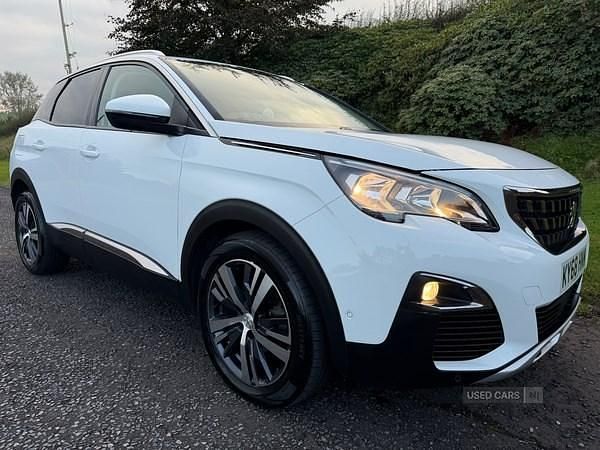 White Used 2018 Peugeot 3008 Allure Hatchback | £10,995 (Fair price) - Image 1/4