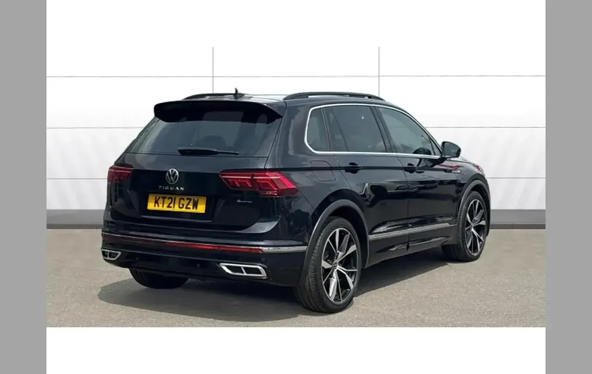 Used VW Tiguan R-line 200 HP (147 kW) 2021 Black SUV