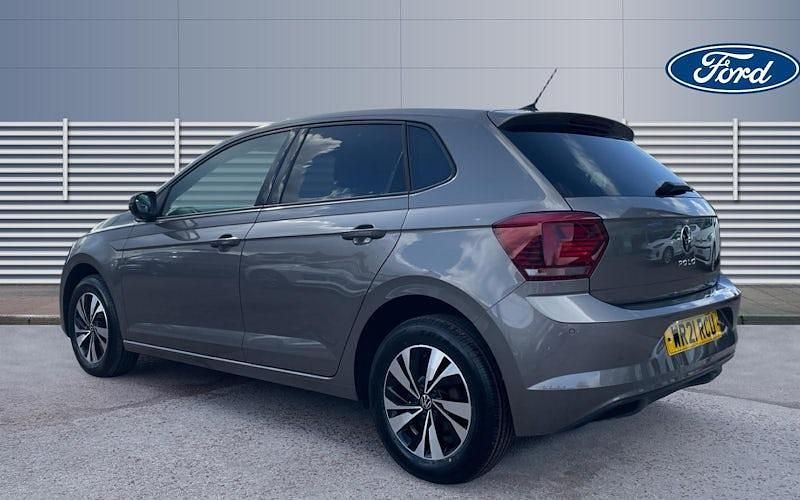 Used VW Polo Match 95 HP (69 kW) 2021 Grey Hatchback