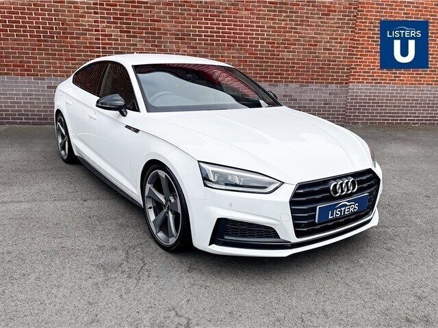 Metallic glacier white Used 2020 Audi A5 Black Edition Coupe | £17,990 (Fair price) - Image 1/4