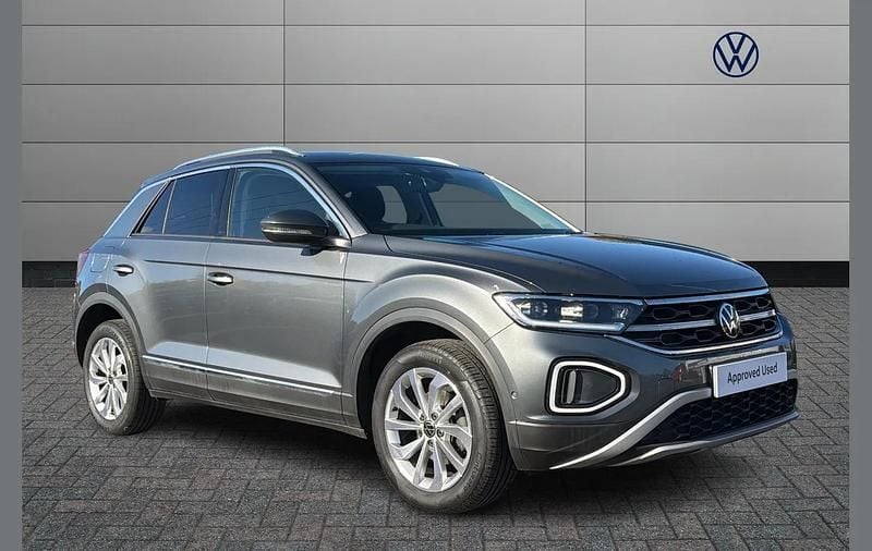 Grey Used 2023 VW T-Roc Style SUV | £19,850 (Good price) - Image 1/4