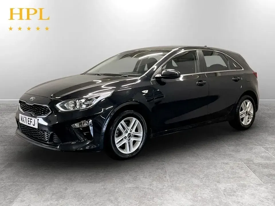 Used Kia Ceed 118 HP (86 kW) 2021 Black Hatchback