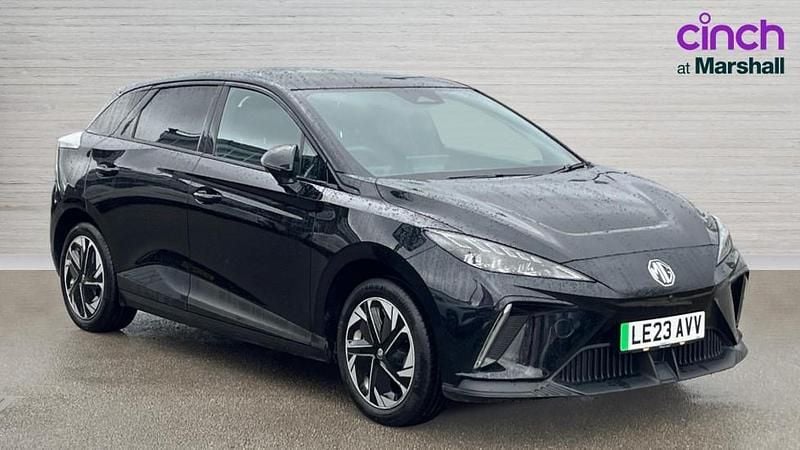 Used MG MG4 EV Trophy 149 kW (203 HP) 2023 Black Hatchback