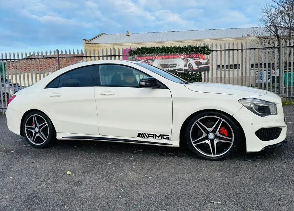 Used Mercedes CLA220 AMG 2014 White Coupe