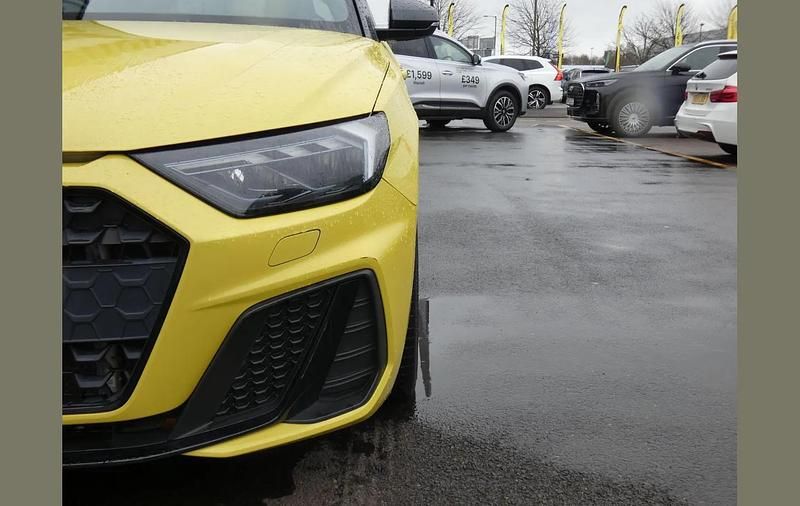 Used Audi A1 S-Line 147 HP (108 kW) 2020 Yellow SUV