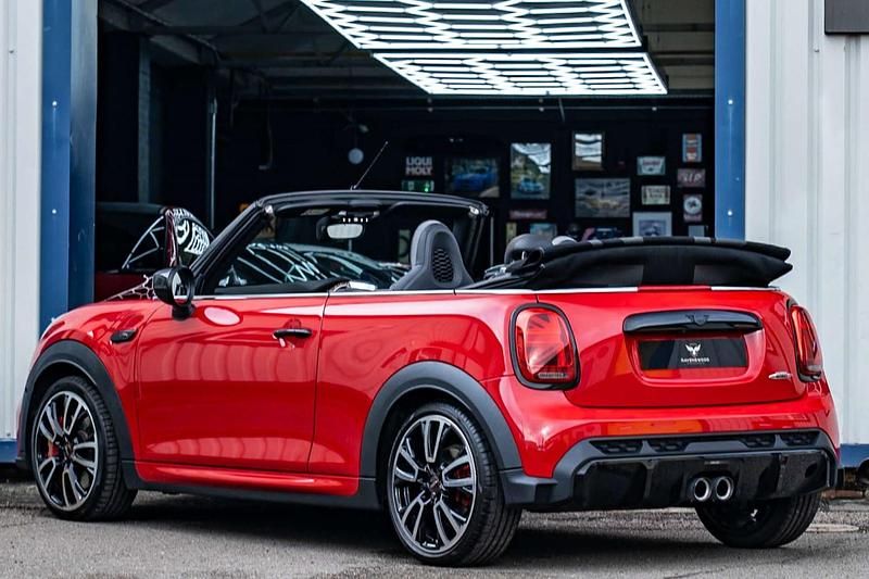 Used Mini John Cooper Works Cabriolet 2022 Red Cabriolet