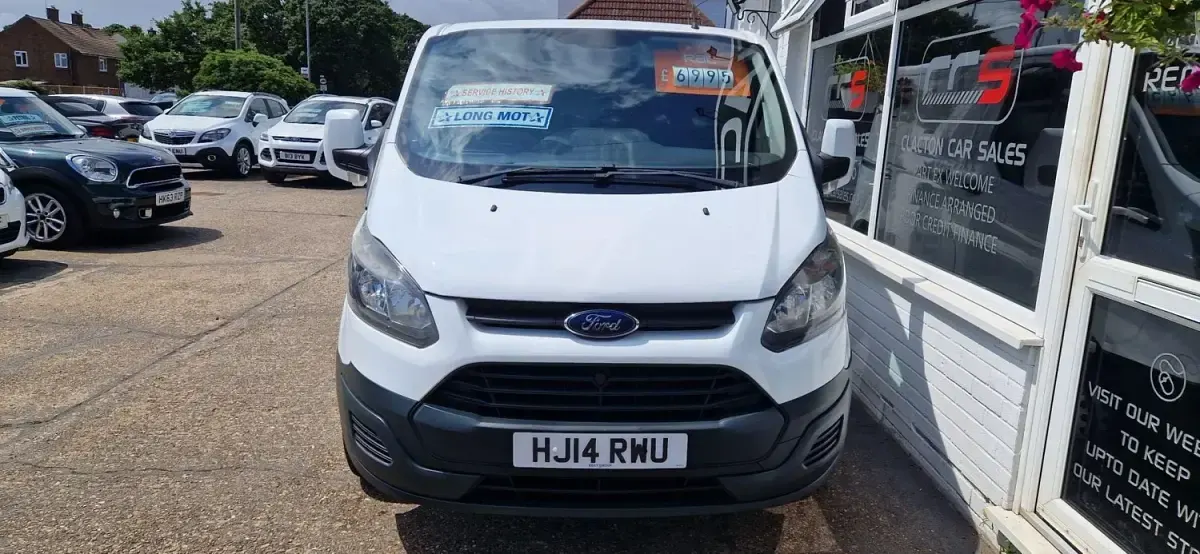 Usado Ford Transit Custom 100 HP (73 kW) 2014 Branco Van