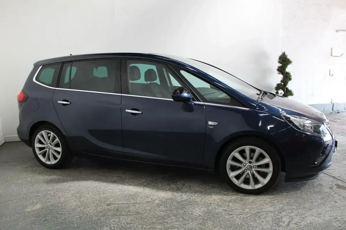 Used Vauxhall Zafira Tourer Elite 2012 Blue MPV