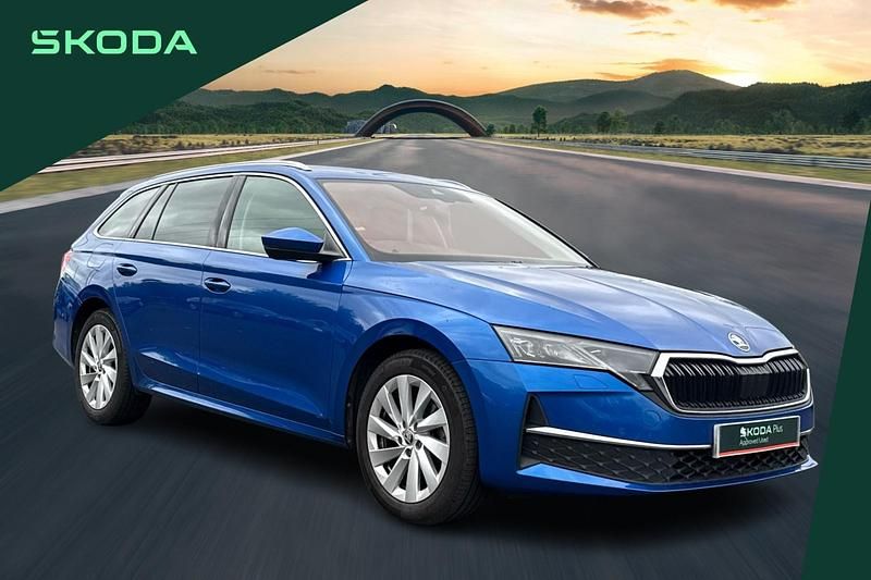 Blue Used 2024 Skoda Octavia First Edition Estate | £23,949 (Expensive) - Image 1/4