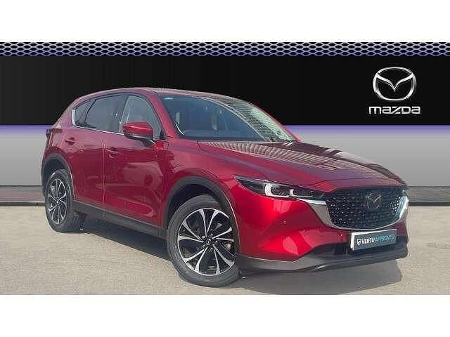 Red Used 2023 Mazda CX-5 Exclusive-Line SUV | £21,439 (Fair price) - Image 1/4