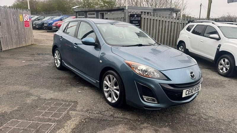 Used Mazda 3 105 HP (77 kW) 2010 Blue Hatchback