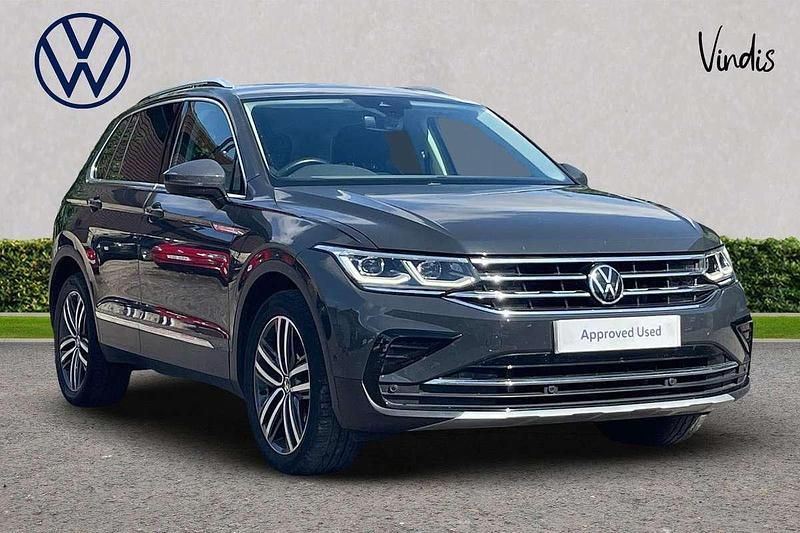 Grey Used 2020 VW Tiguan Elegance SUV | £23,732 (Fair price) - Image 1/3