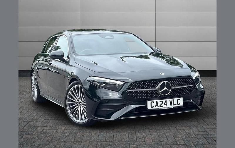 Black Used 2024 Mercedes A180 AMG Line Premium Plus Hatchback | £26,990 (A bit pricey) - Image 1/4