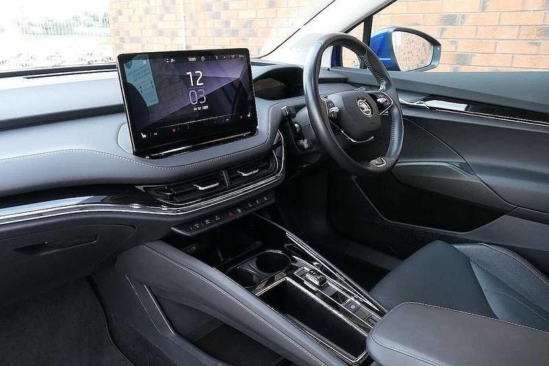 Used Skoda Enyaq iV ecoSuite 150 kW (204 HP) 2023 Blue SUV