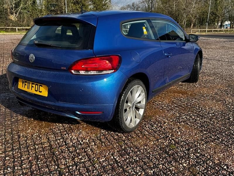 Used VW Scirocco 2011 Blue Coupe