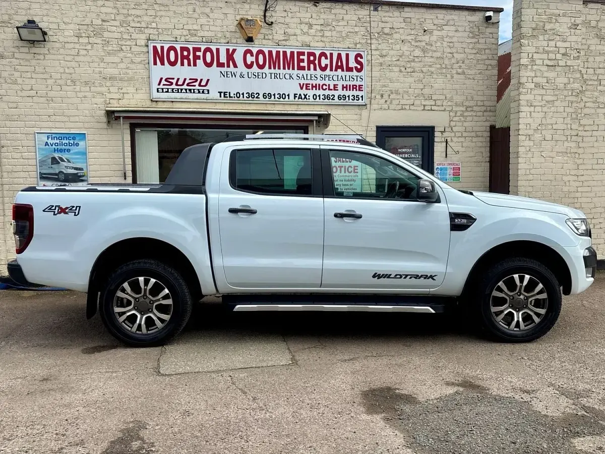 Used Ford Ranger Wildtrack 200 HP (147 kW) 2017 White Pickup