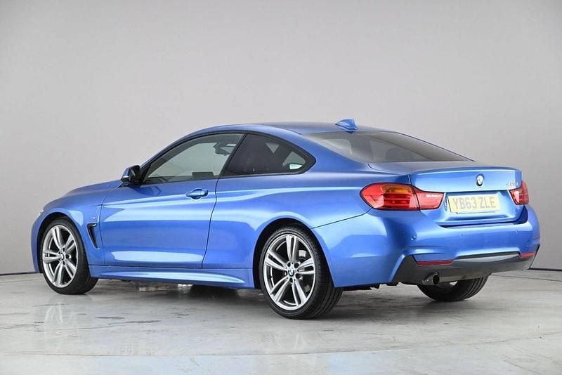 Used BMW 420 M Sport 184 HP (135 kW) 2014 Blue Coupe