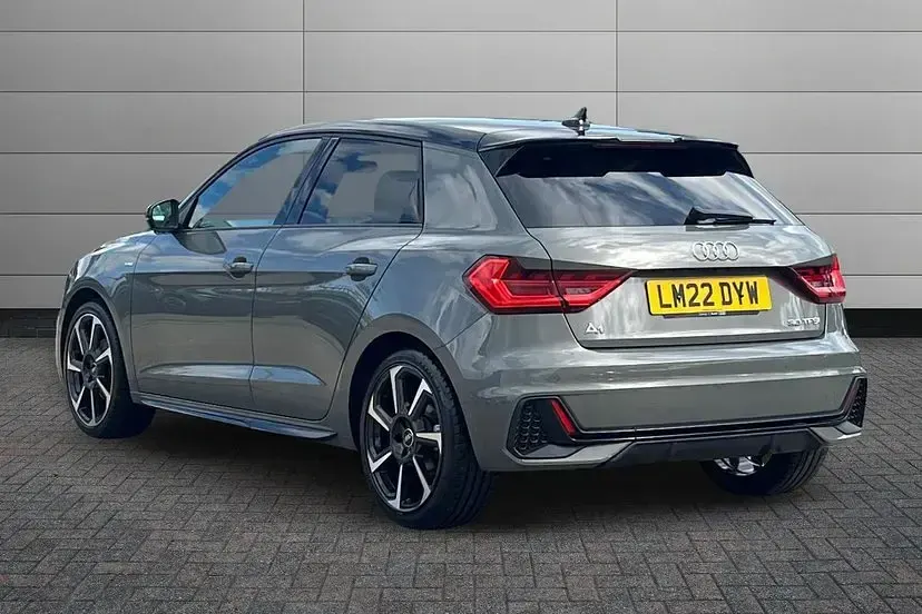 Used Audi A1 Sportback Black Edition 108 HP (79 kW) 2022 Chronos grey Hatchback