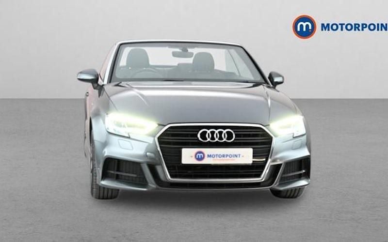 Used Audi A3 Cabriolet S-Line 150 HP (110 kW) 2018 Grey Cabriolet