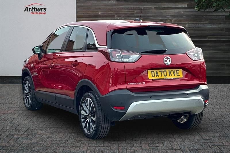 Used Vauxhall Crossland X Elite 101 HP (74 kW) 2020 Red SUV