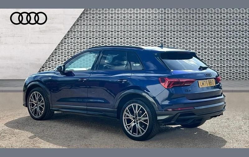 Used Audi Q3 Black Edition 150 HP (110 kW) 2025 Blue SUV