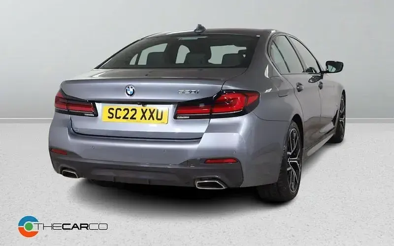 Used BMW 520 M Sport 184 HP (135 kW) 2022 Blue Sedan