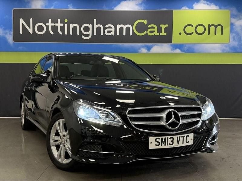 Black Used 2013 Mercedes E220 SE Sedan | £7,495 (Fair price) - Image 1/4