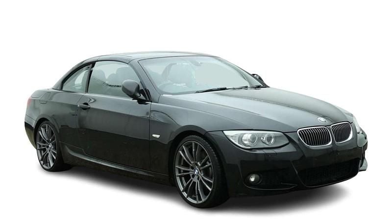 Used BMW 325 Cabriolet M Sport 2012 Black Cabriolet