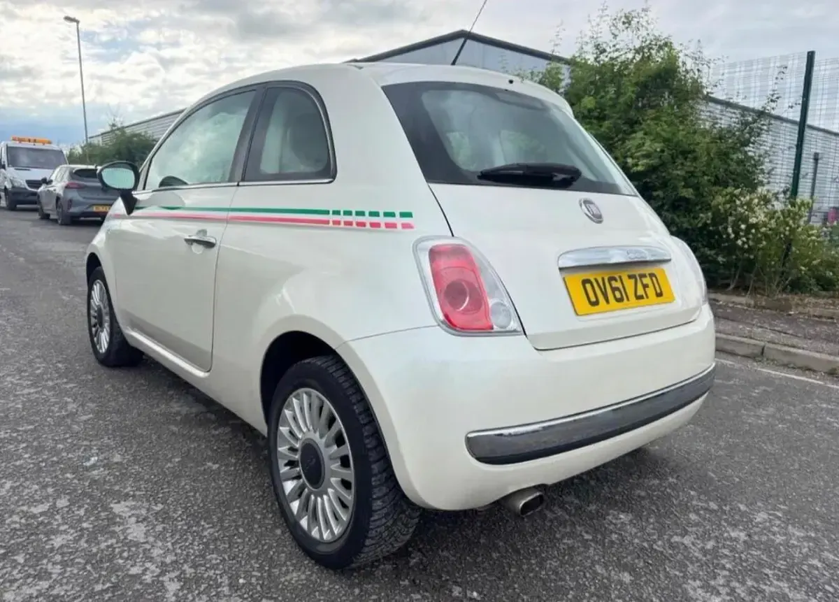 Used Fiat 500 Pop 69 HP (50 kW) 2012 White Hatchback