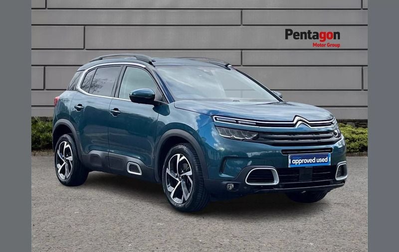 Blue Used 2022 Citroën C5 Aircross PureTech SUV | £14,795 (Good price) - Image 1/4
