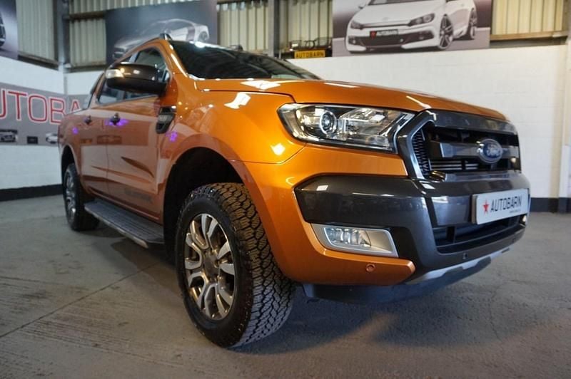 Used Ford Ranger Wildtrack 2019 Orange Pickup
