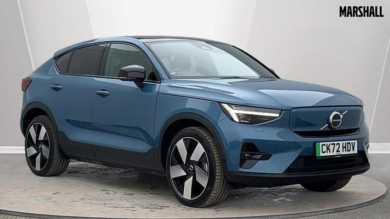 Blue Used 2022 Volvo C40 Ultimate SUV | £22,362 (Fair price) - Image 1/4