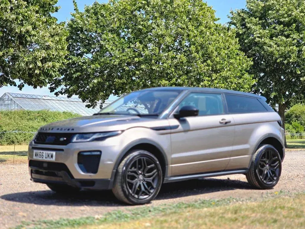 Used Land Rover Range Rover evoque HSE Dynamic 2016 Brown Coupe