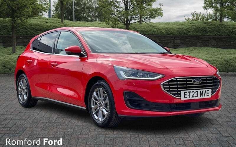 Red Used 2023 Ford Focus Titanium Hatchback | £16,000 (Good price) - Image 1/3