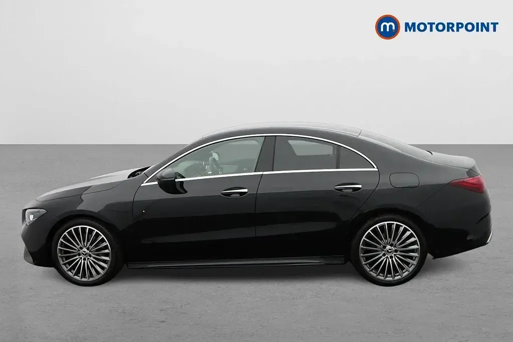 Used Mercedes CLA200 AMG Line Premium 163 HP (119 kW) 2025 Black Coupe