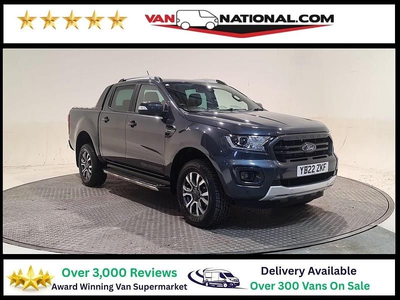 Grey Used 2022 Ford Ranger Wildtrack Pickup | £18,190 (Fair price) - Image 1/3