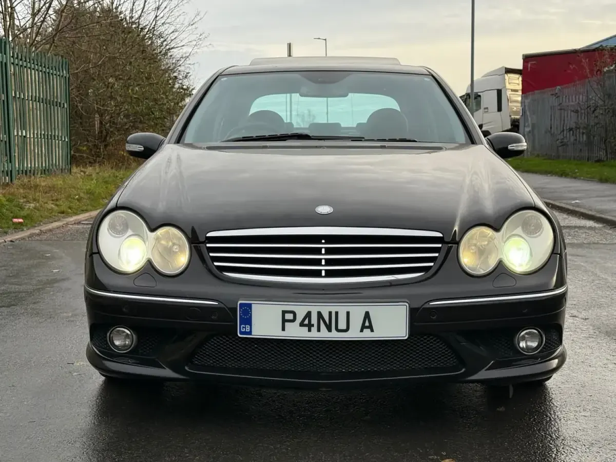 Used Mercedes C55 AMG 2005 Black Sedan