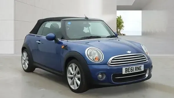 Used Mini Cooper Cabriolet 122 HP (89 kW) 2011 Blue Cabriolet