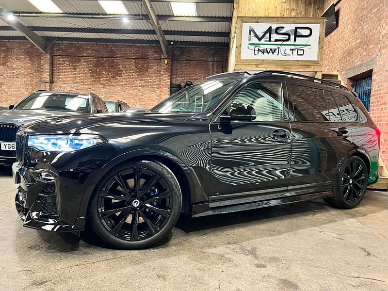 Black Used 2020 BMW X7 M Sport SUV | £48,990 (A bit pricey) - Image 1/4