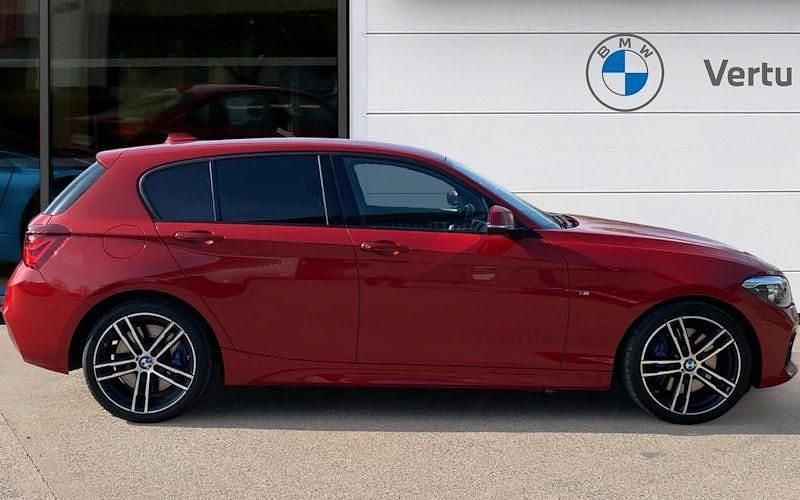 Used BMW 118 M Sport 136 HP (100 kW) 2019 Red Hatchback