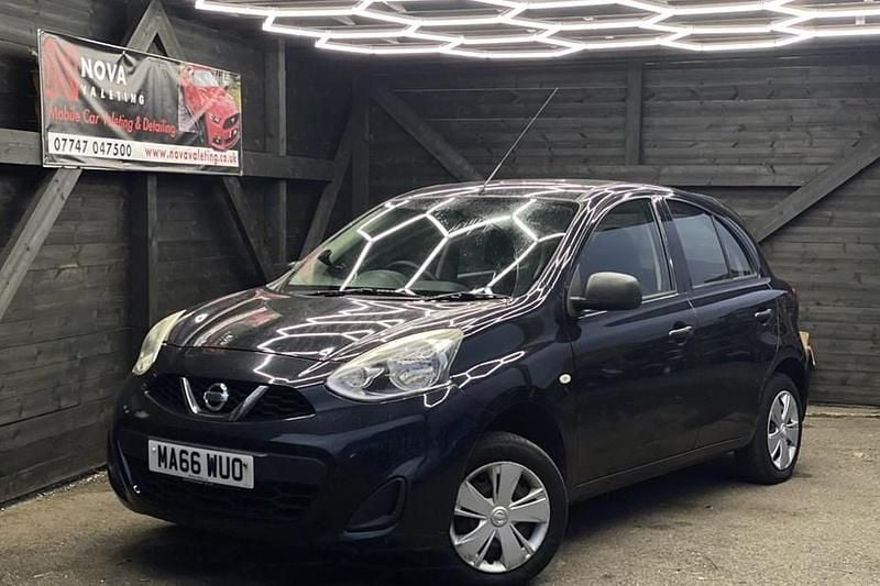 Used Nissan Micra Visia 2016 Black Hatchback