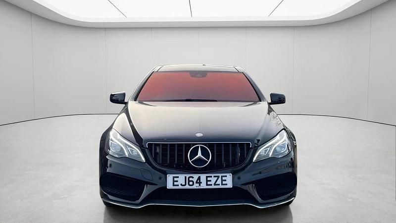 Used Mercedes E400 AMG line 2014 Black Coupe