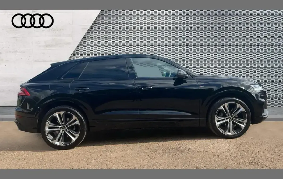 Used Audi Q8 Black Edition 340 HP (250 kW) 2022 Black SUV