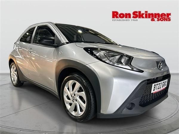 Silver Used 2022 Toyota Aygo PURE Hatchback | £13,199 (A bit pricey) - Image 1/4