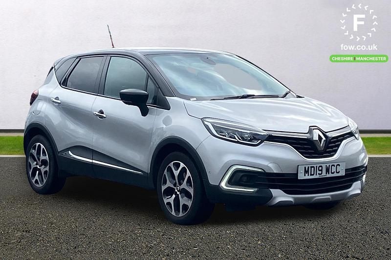 Silver/black Used 2019 Renault Captur GT-Line SUV | £10,799 (Fair price) - Image 1/4