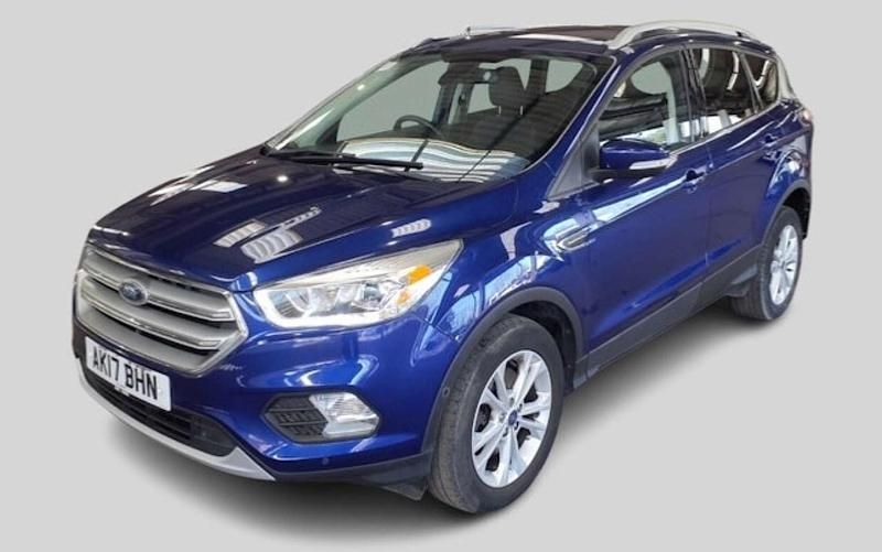 Used Ford Kuga Titanium 150 HP (110 kW) 2017 Blue SUV