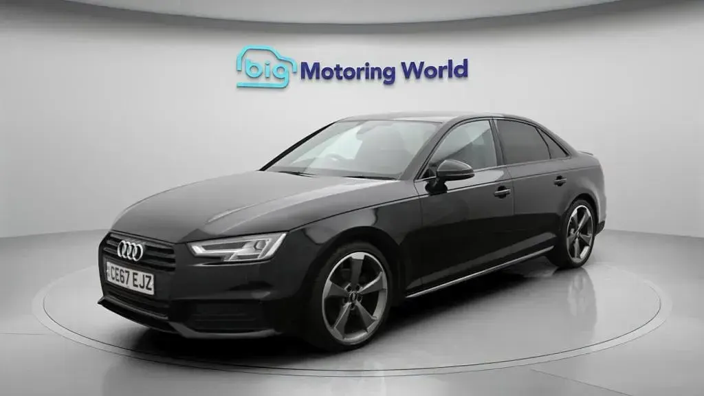 Used Audi A4 Black Edition 150 HP (110 kW) 2017 Black Sedan