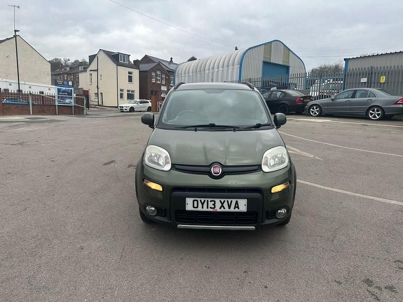 Used Fiat Panda 4x4 75 HP (55 kW) 2013 Green Hatchback