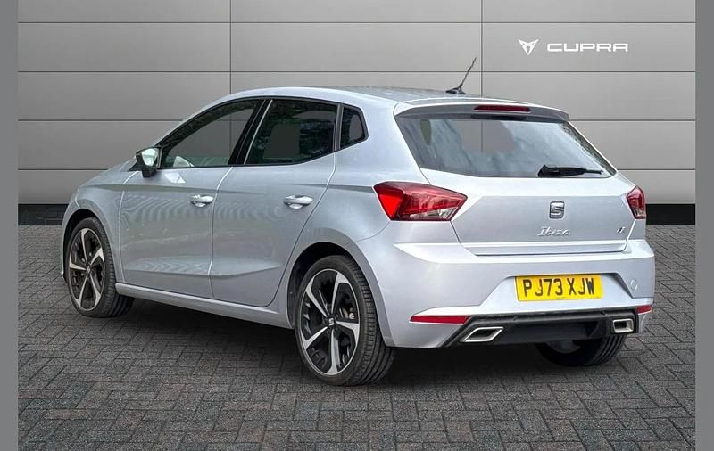 Used Seat Ibiza FR Sport 108 HP (79 kW) 2023 Silver Hatchback