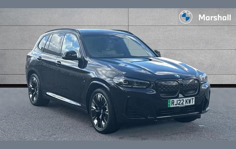 Black Used 2022 BMW iX3 M Sport SUV | £31,990 (Fair price) - Image 1/4